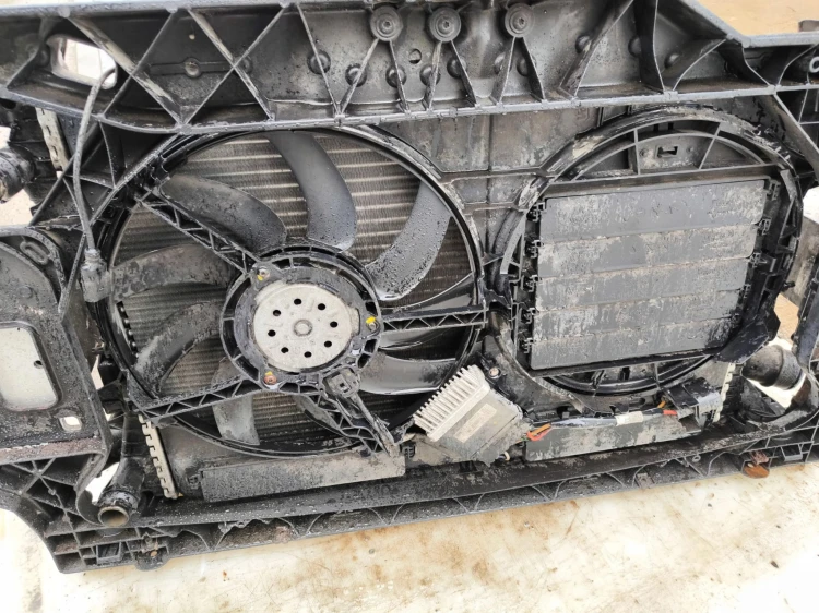 PAS PRZEDNI KOMPLETNY AUDI A4 B8 1.8 2.0 TDI TFSI 1 WENTYLATOR MANUAL