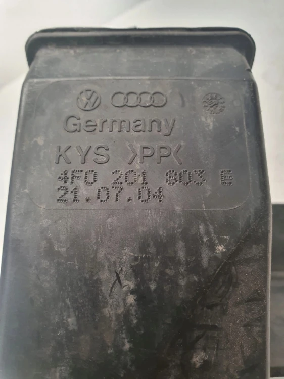 ZBIORNIK WĘGLA AKTYWNEGO AUDI A6 C6 4F0201803E