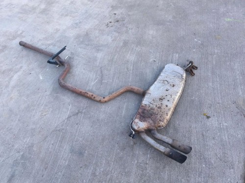 TŁUMIK WYDECH AUDI A3 8P VOLKSWAGEN SEAT SKODA 2.0 TDI 1K0120B 1K6253611T