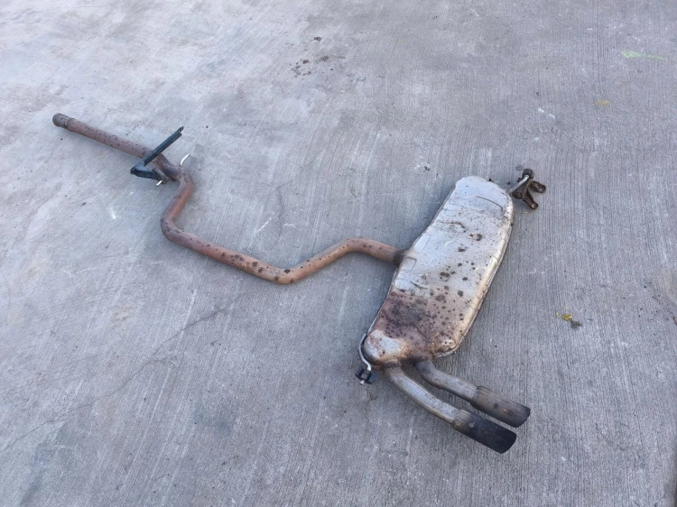 TŁUMIK WYDECH AUDI A3 8P VOLKSWAGEN SEAT SKODA 2.0 TDI 1K0120B 1K6253611T