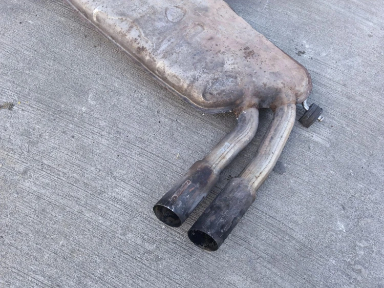 TŁUMIK WYDECH AUDI A3 8P VOLKSWAGEN SEAT SKODA 2.0 TDI 1K0120B 1K6253611T