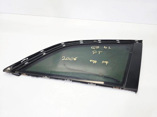 SZYBA KAROSERYJNA PRAWY TYŁ ORYG. PRZYCIEMNIANA AUDI Q7 4L 4L0845300B 2006R