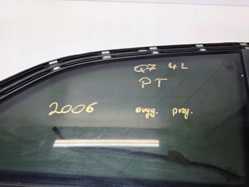 SZYBA KAROSERYJNA PRAWY TYŁ ORYG. PRZYCIEMNIANA AUDI Q7 4L 4L0845300B 2006R