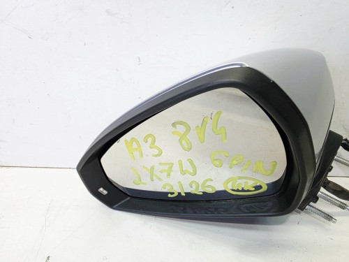 LUSTERKO ZEWNĘTRZNE LEWE AUDI A3 8V 8V3 8V4 LX7W 6 PIN UK 3/26