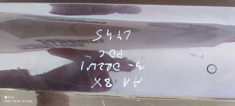 ZDERZAK TYŁ AUDI A1 8X 3-DRZWI LY4S PDC KOMPLET