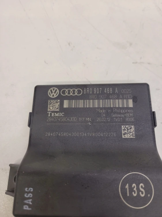 MODUŁ STEROWNIK GATEWAY AUDI A4 Q5 A5 8R0907468A
