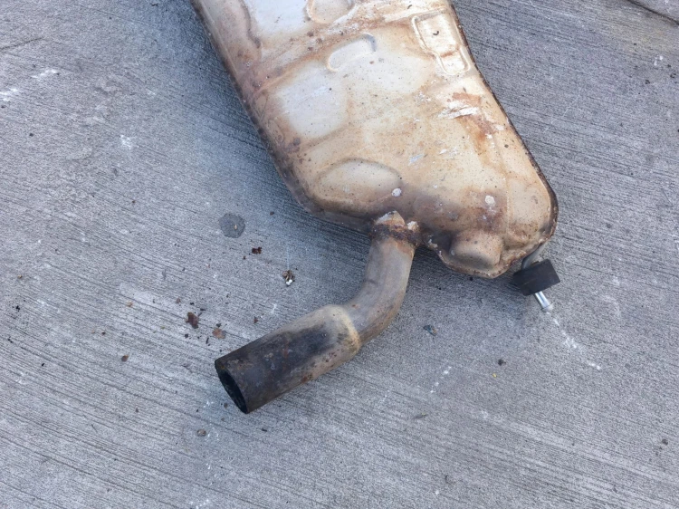 TŁUMIK WYDECH AUDI A3 8P VOLKSWAGEN SEAT SKODA 1K0118A 1K0120D 1K6253611M