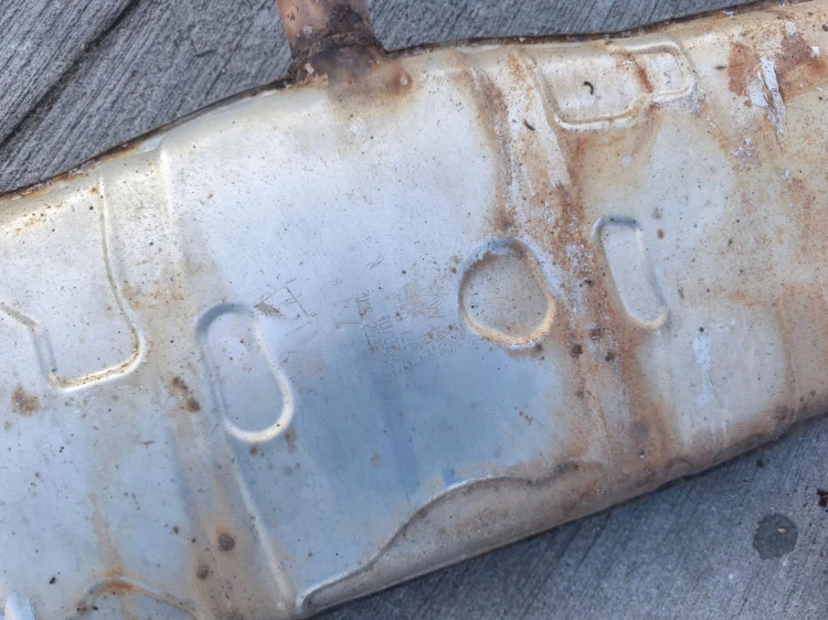 TŁUMIK WYDECH AUDI A3 8P VOLKSWAGEN SEAT SKODA 1K0118A 1K0120D 1K6253611M