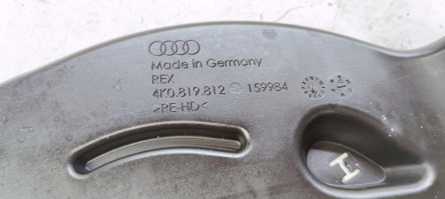 KANAŁ POWIETRZNY TUNEL PRAWY AUDI A6 C8 4K0819812