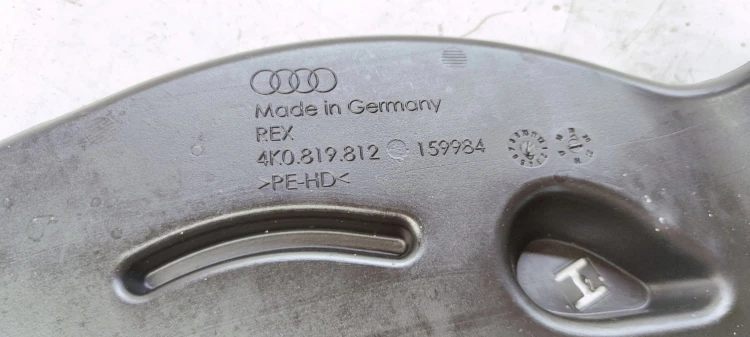 KANAŁ POWIETRZNY TUNEL PRAWY AUDI A6 C8 4K0819812
