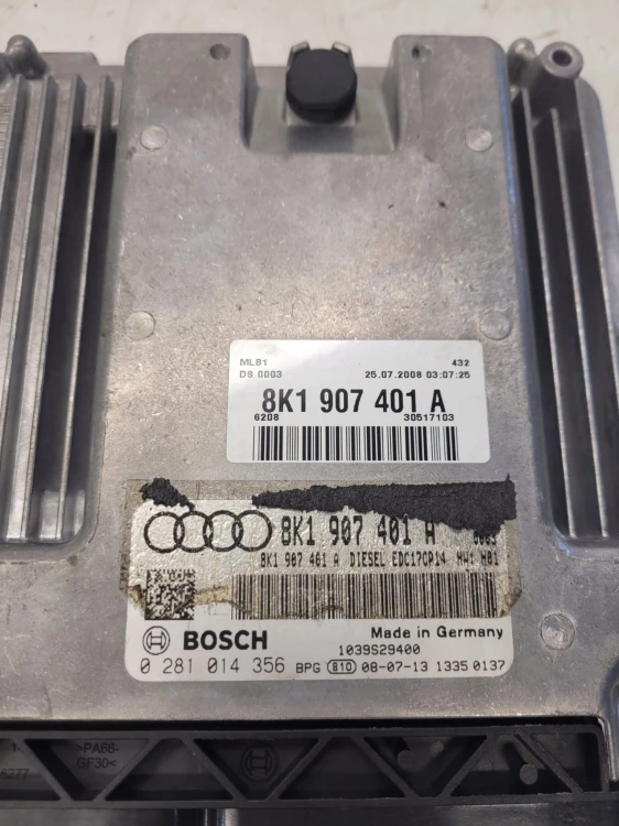 KOMPUTER STEROWNIK SILNIKA AUDI A4 B8 8K1907401A