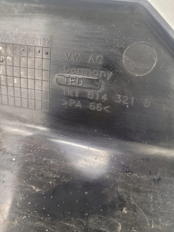 OSŁONA POMPY ABS AUDI A3 VW GOLF 1K1614321B