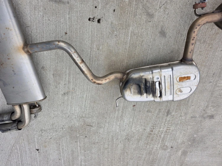 TŁUMIK WYDECH AUDI A3 8V VOLKSWAGEN SEAT SKODA 5Q6253611B 5Q0253211BF !!!
