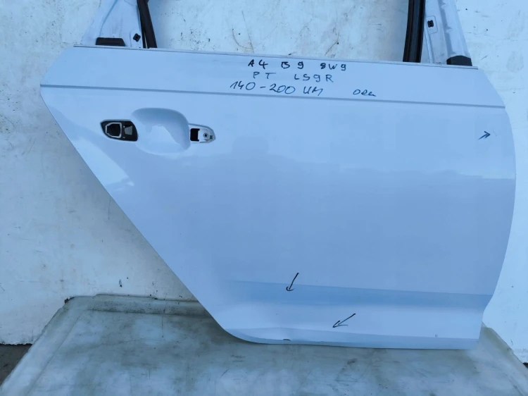 DRZWI PRAWY TYŁ AUDI A4 B9 LS9R AVANT / KOMBI ORYGINAŁ !!!