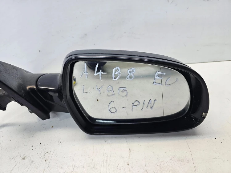 LUSTERKO PRAWY PRZÓD AUDI A4 B8 LIFT LY9B 6 PIN EUROPA