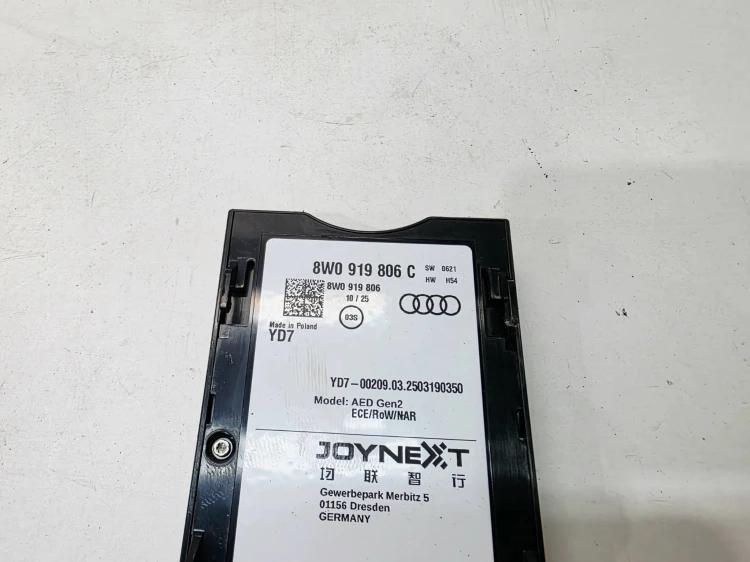 MODUŁ STEROWNIK DANYCH AUDI A3 8Y A4 B9 A5 8W0919806C