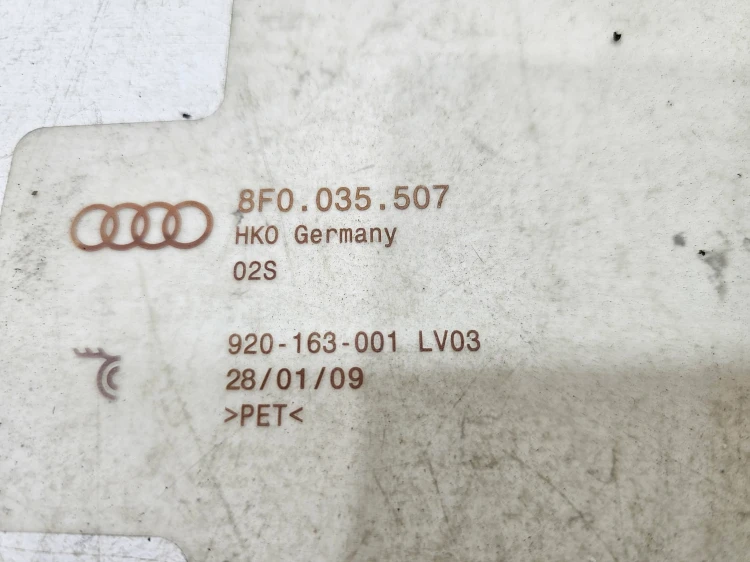 ANTENA WZMACNIACZ ANTENOWY AUDI A5 8T CABRIO 8F0035507