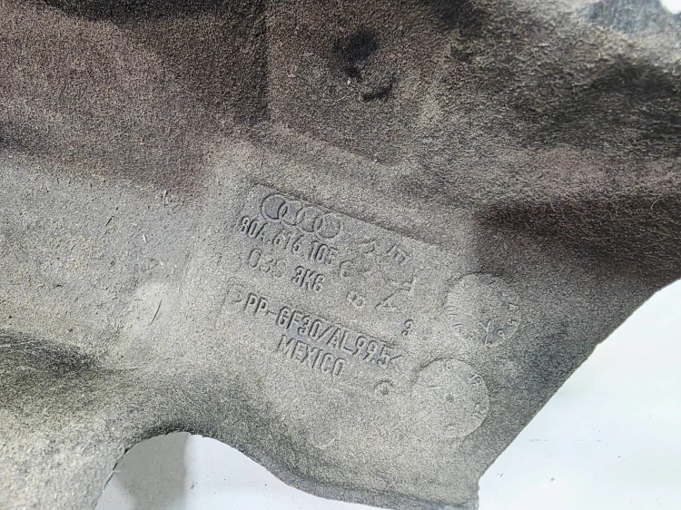 OSŁONA TERMICZNA KOMPRESORA PODWOZIA TYŁ AUDI Q5 FY 80A616105C