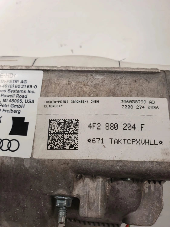 PODUSZKA POWIETRZNA PASAŻERA AUDI A6 C6 4F2880204F