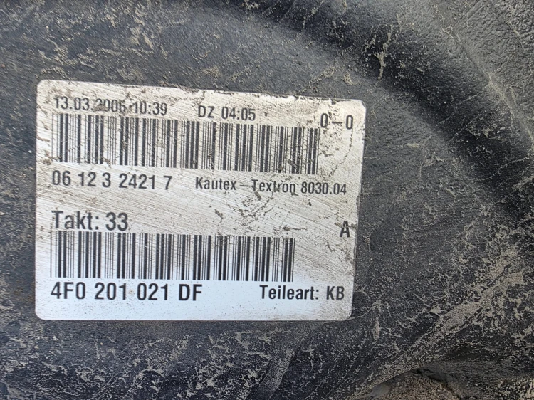 BAK ZBIORNIK PALIWA AUDI A6 C6 4F0201021DF QUATTRO DIESEL