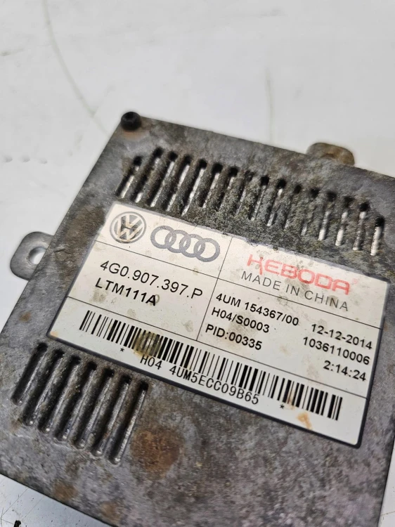 PRZETWORNICA MODUŁ REFLEKTORA AUDI A3 8V A4 A5 A6 C7 A7 A8 4G0907397P