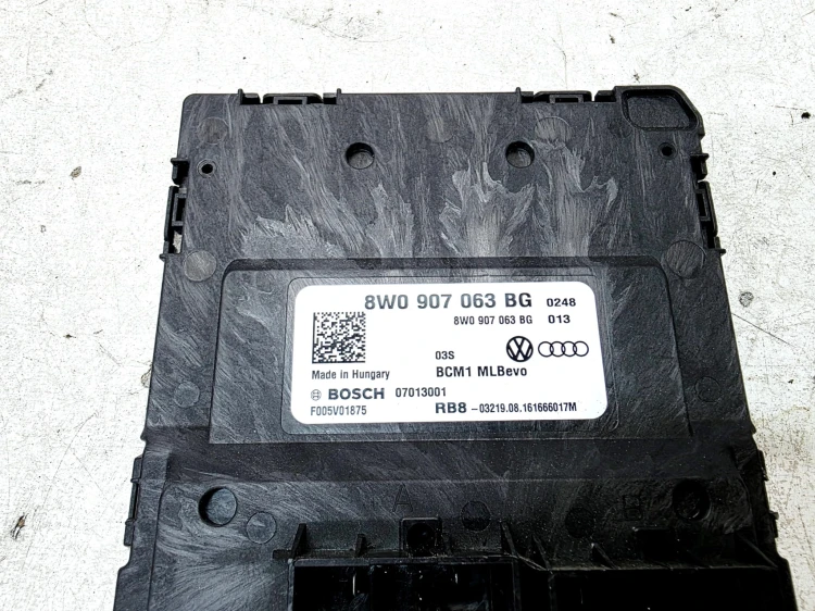 MODUŁ STEROWNIK INSTALACJI ELEKTRYCZNEJ AUDI A4 B9 A5 Q7 4M 8W0907063BG