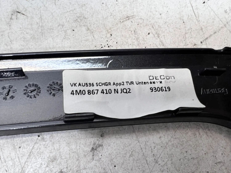 DEKOR DRZWI PRAWY PRZÓD AUDI Q7 4M 4M0837410N JQ2