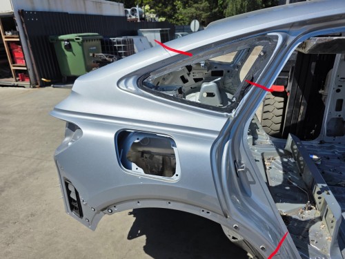 ĆWIARTKA BŁOTNIK PRAWY TYŁ AUDI Q4 E-TRON LZ7G ORYGINAŁ !!!