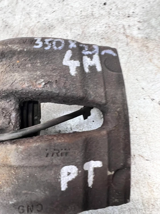 ZACISK HAMULCOWY PRAWY TYŁ AUDI Q7 4M 4M0615404A 350MM X 28MM