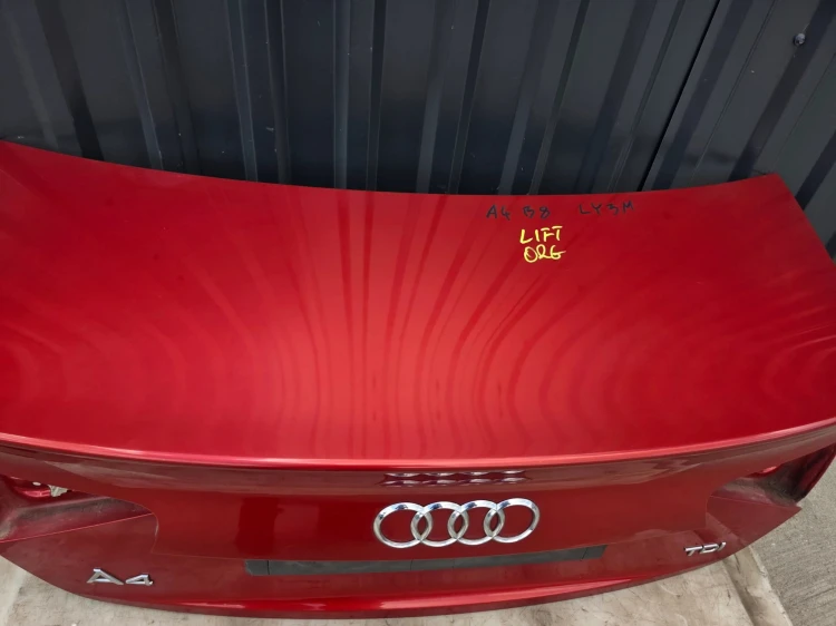 KLAPA TYLNA TYŁ AUDI A4 B8 LIFT SEDAN LY3M 2011-2016 ORYGINAŁ !!!