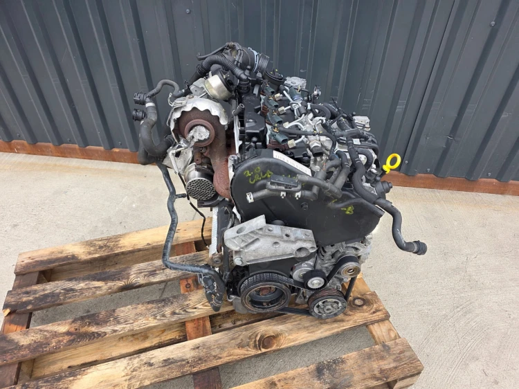 SILNIK KOMPLETNY AUDI VW SEAT SKODA 2.0 TDI CRL CRLB 131343 KM ORYGINAŁ !!!