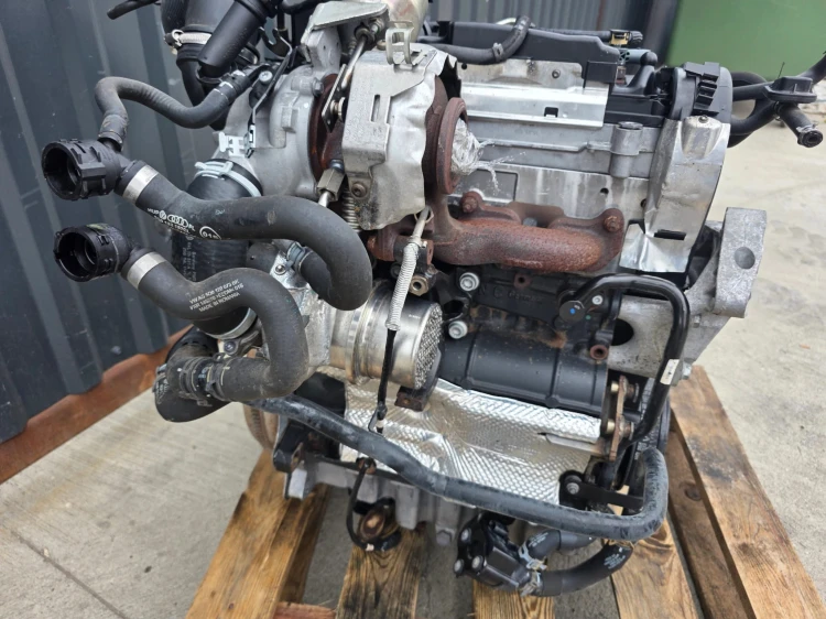 SILNIK KOMPLETNY AUDI VW SEAT SKODA 2.0 TDI CRL CRLB 131343 KM ORYGINAŁ !!!