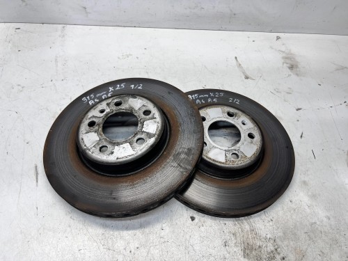 TARCZA TARCZE HAMULCOWE PRZÓD AUDI A4 A5 315MMX25MM