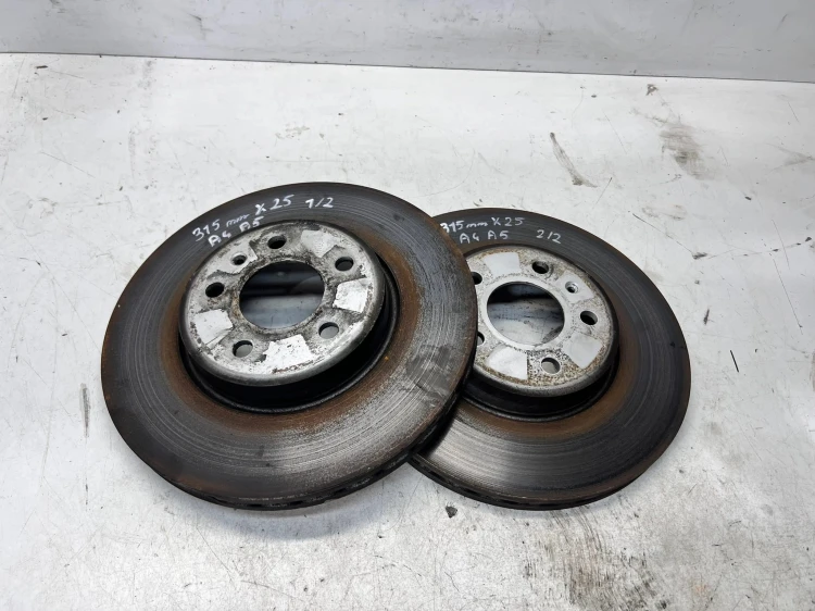 TARCZA TARCZE HAMULCOWE PRZÓD AUDI A4 A5 315MMX25MM