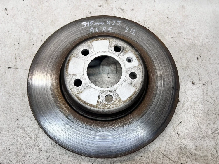 TARCZA TARCZE HAMULCOWE PRZÓD AUDI A4 A5 315MMX25MM