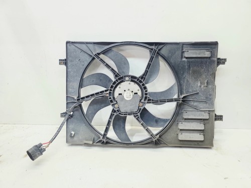 WENTYLATOR + OBUDOWA AUDI A3 VOLKSWAGEN SEAT SKODA 5Q0959455AL 5Q0121205AL