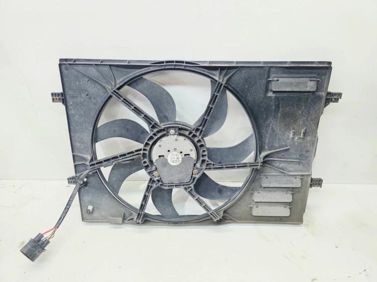 WENTYLATOR + OBUDOWA AUDI A3 VOLKSWAGEN SEAT SKODA 5Q0959455AL 5Q0121205AL