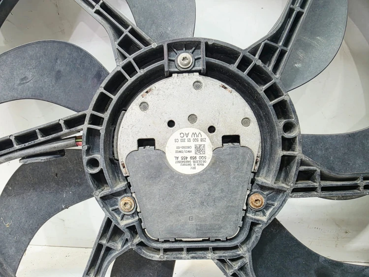WENTYLATOR + OBUDOWA AUDI A3 VOLKSWAGEN SEAT SKODA 5Q0959455AL 5Q0121205AL