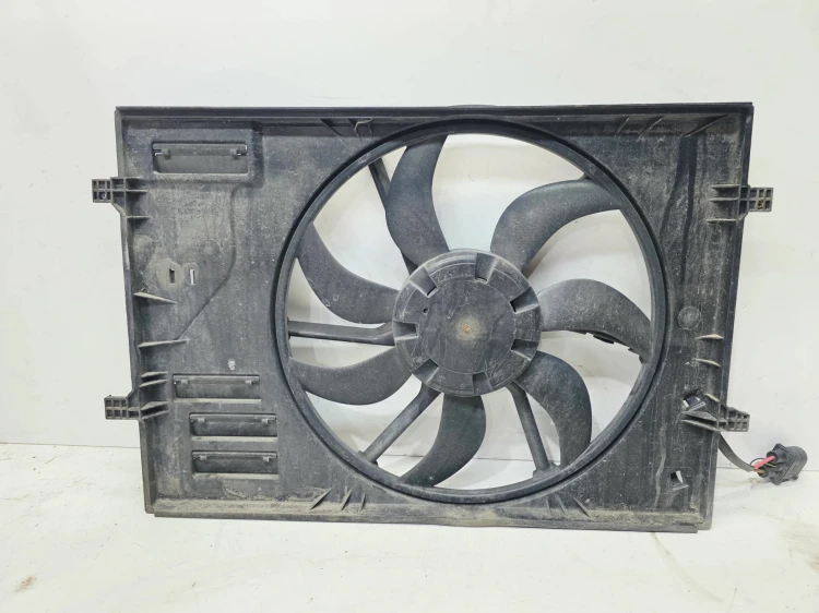 WENTYLATOR + OBUDOWA AUDI A3 VOLKSWAGEN SEAT SKODA 5Q0959455AL 5Q0121205AL