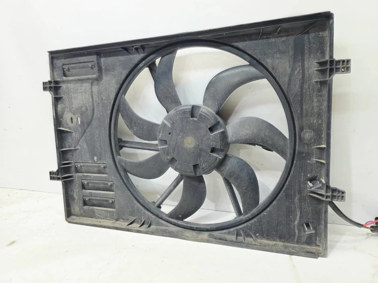 WENTYLATOR + OBUDOWA AUDI A3 VOLKSWAGEN SEAT SKODA 5Q0959455AL 5Q0121205AL