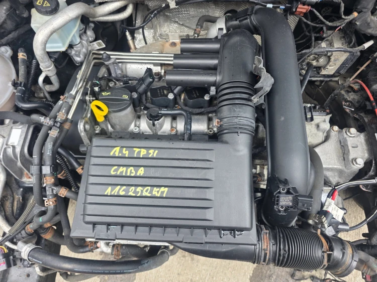 SILNIK KOMPLETNY 1.4 TFSI CMB CMBA AUDI VW SEAT SKODA ORYGINAŁ 116252 KM !!