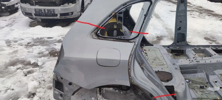 ĆWIARTKA BŁOTNIK PRÓG PRAWY TYŁ AUDI Q5 8R 2008-2016