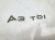 EMBLEMAT KLAPY BAGAŻNIKA TYŁ AUDI A3 8V 8P 1.6 2.0 TDI