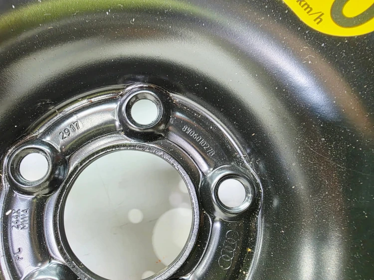 KOŁO DOJAZDOWE DOJAZDÓWKA AUDI A4 B9 A5 8W 8W0601027B 125/70R19 ET22