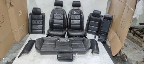 FOTEL FOTELE KOMPLET AUDI A6 C6 SKÓRA FULL *4*