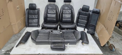 FOTEL FOTELE KOMPLET AUDI A6 C6 SKÓRA FULL *4*