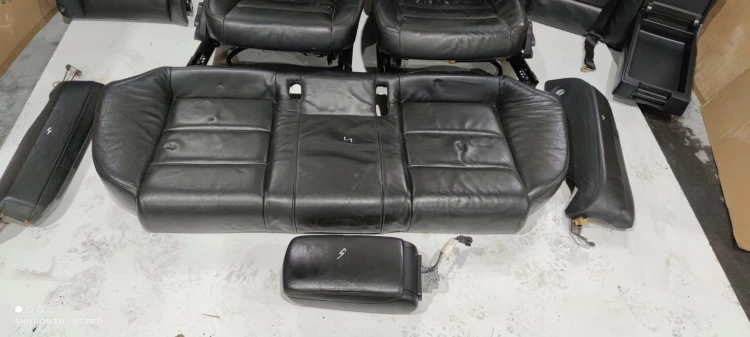 FOTEL FOTELE KOMPLET AUDI A6 C6 SKÓRA FULL *4*
