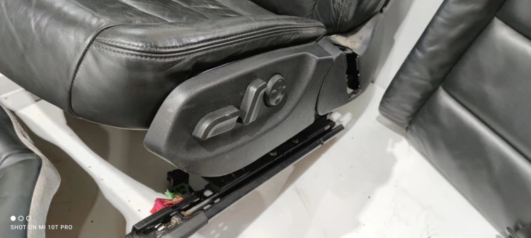 FOTEL FOTELE KOMPLET AUDI A6 C6 SKÓRA FULL *4*