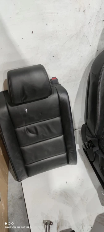 FOTEL FOTELE KOMPLET AUDI A6 C6 SKÓRA FULL *4*