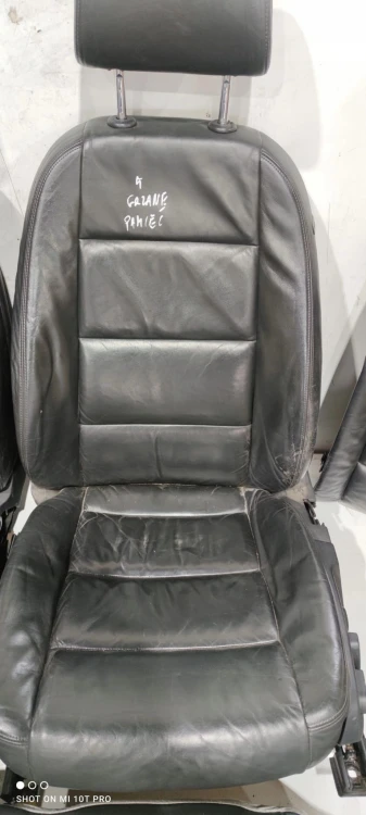 FOTEL FOTELE KOMPLET AUDI A6 C6 SKÓRA FULL *4*